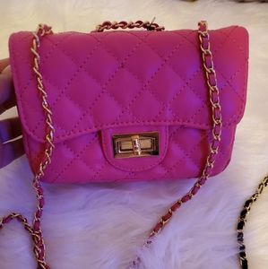 Diamond Stitched Mini Chain Bags